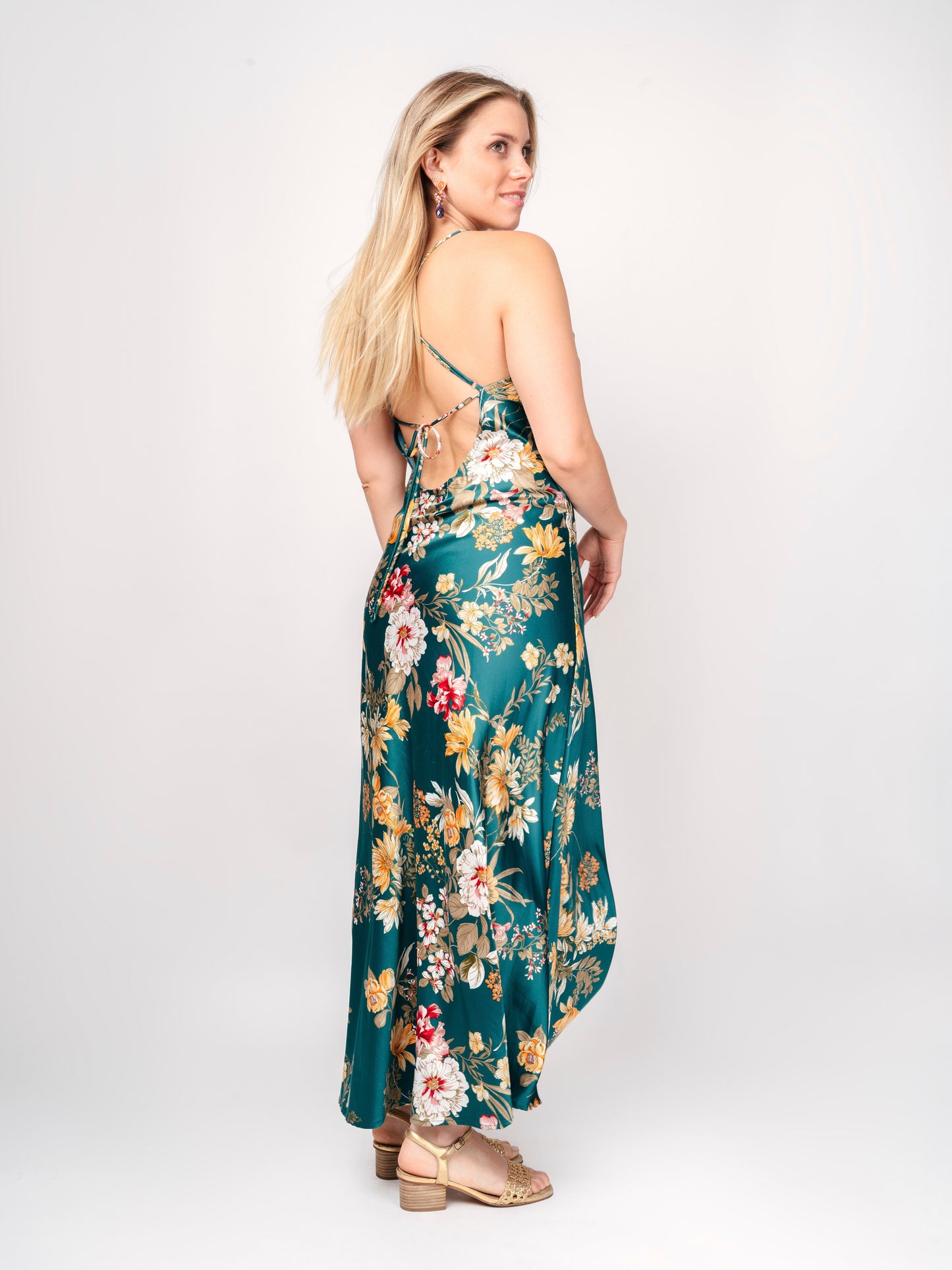Vestido Midi Estampado – Ay de Mí