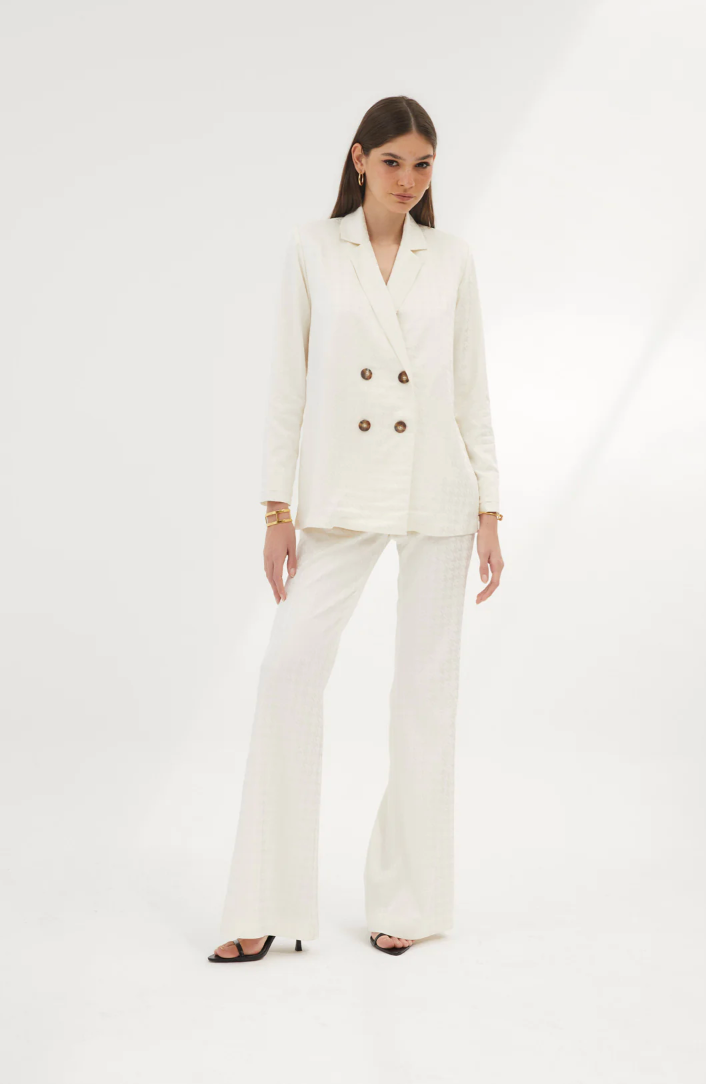 Traje Blanco Crudo - Sophie and Lucie