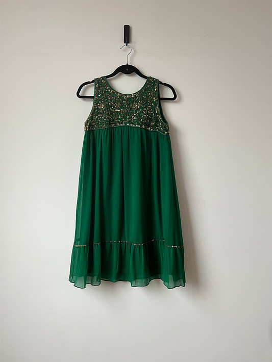 Vestido Corto verde - Tintorettto