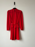 Vestido Corto rojo