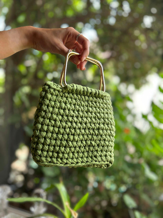 Crochet Bag Verde