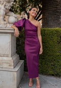 Vestido Midi morado