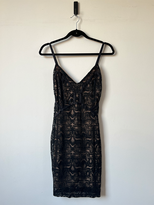 Vestido Corto encaje lencero - Guess