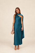 Vestido Abril Petroleo
