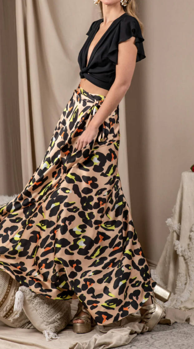 Falda estampado - Ange Eyzaguirre