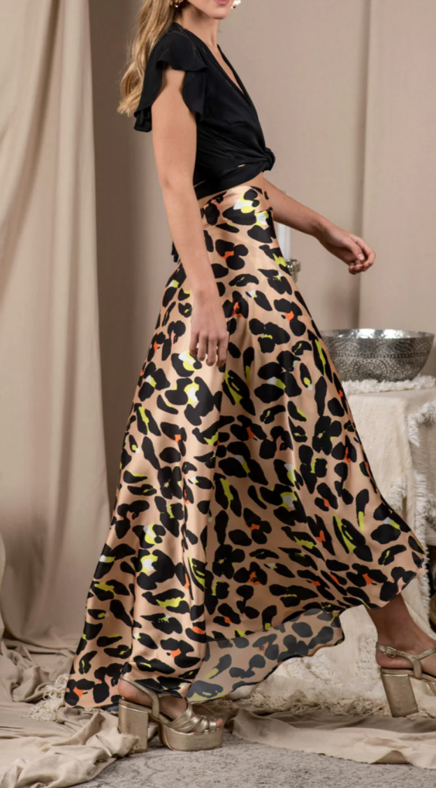 Falda estampado - Ange Eyzaguirre