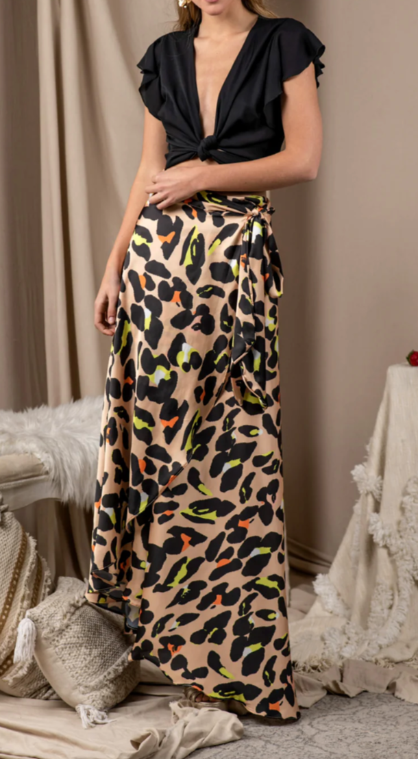 Falda estampado - Ange Eyzaguirre