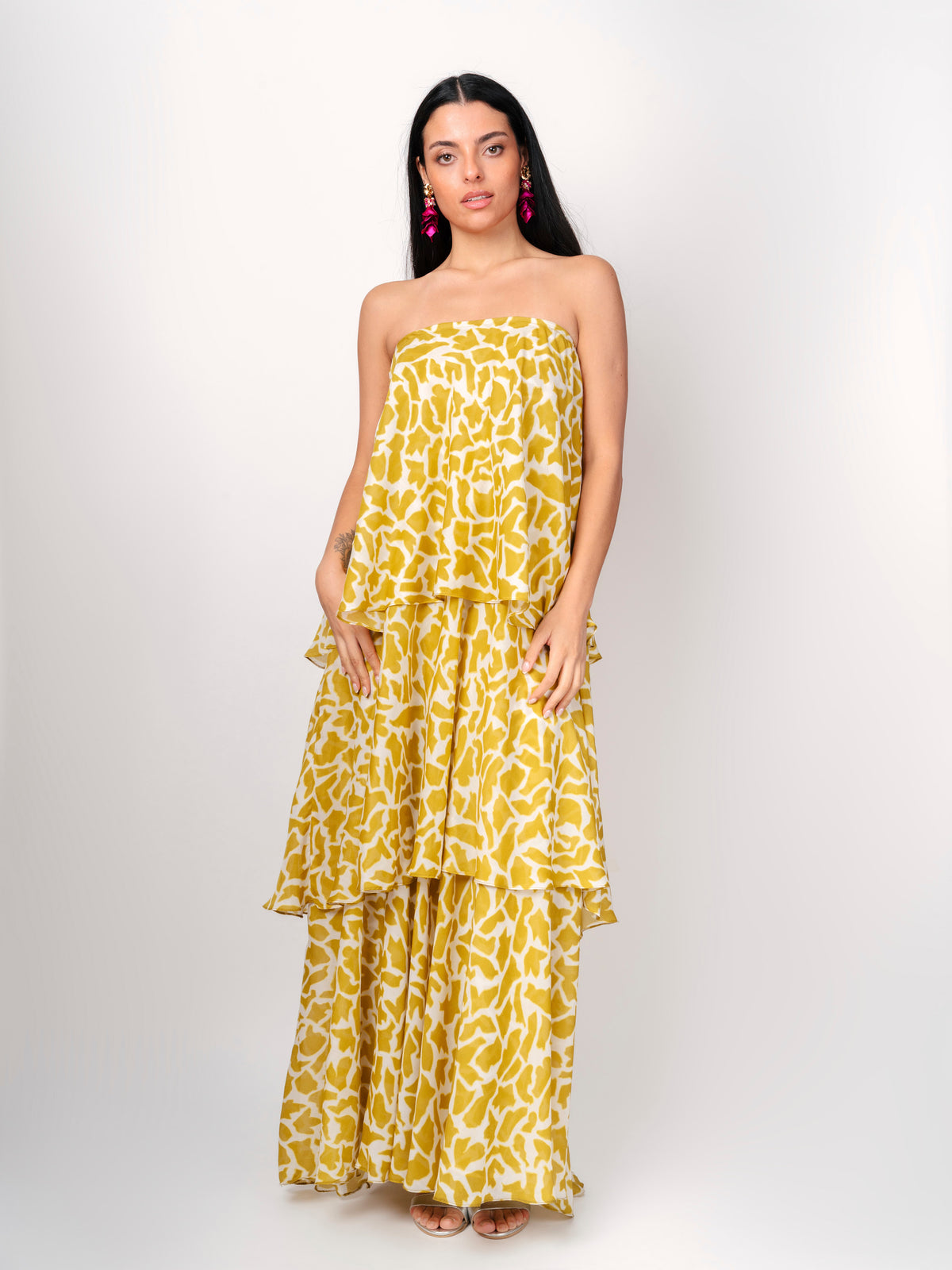 Vestido Largo Estampado