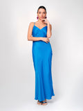 Vestido Midi Azul