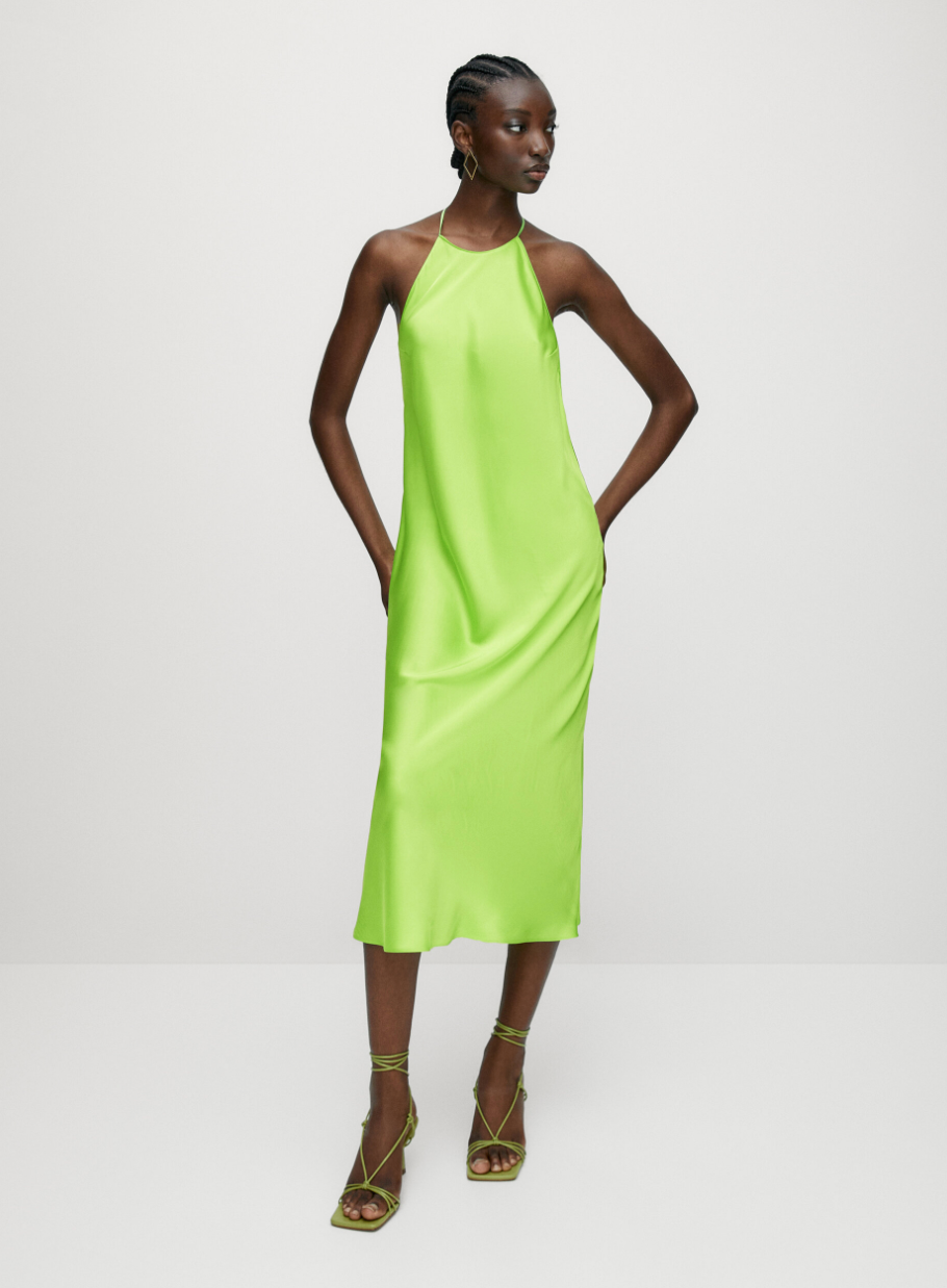 Vestido Midi Halter