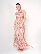 Vestido Floral Halter