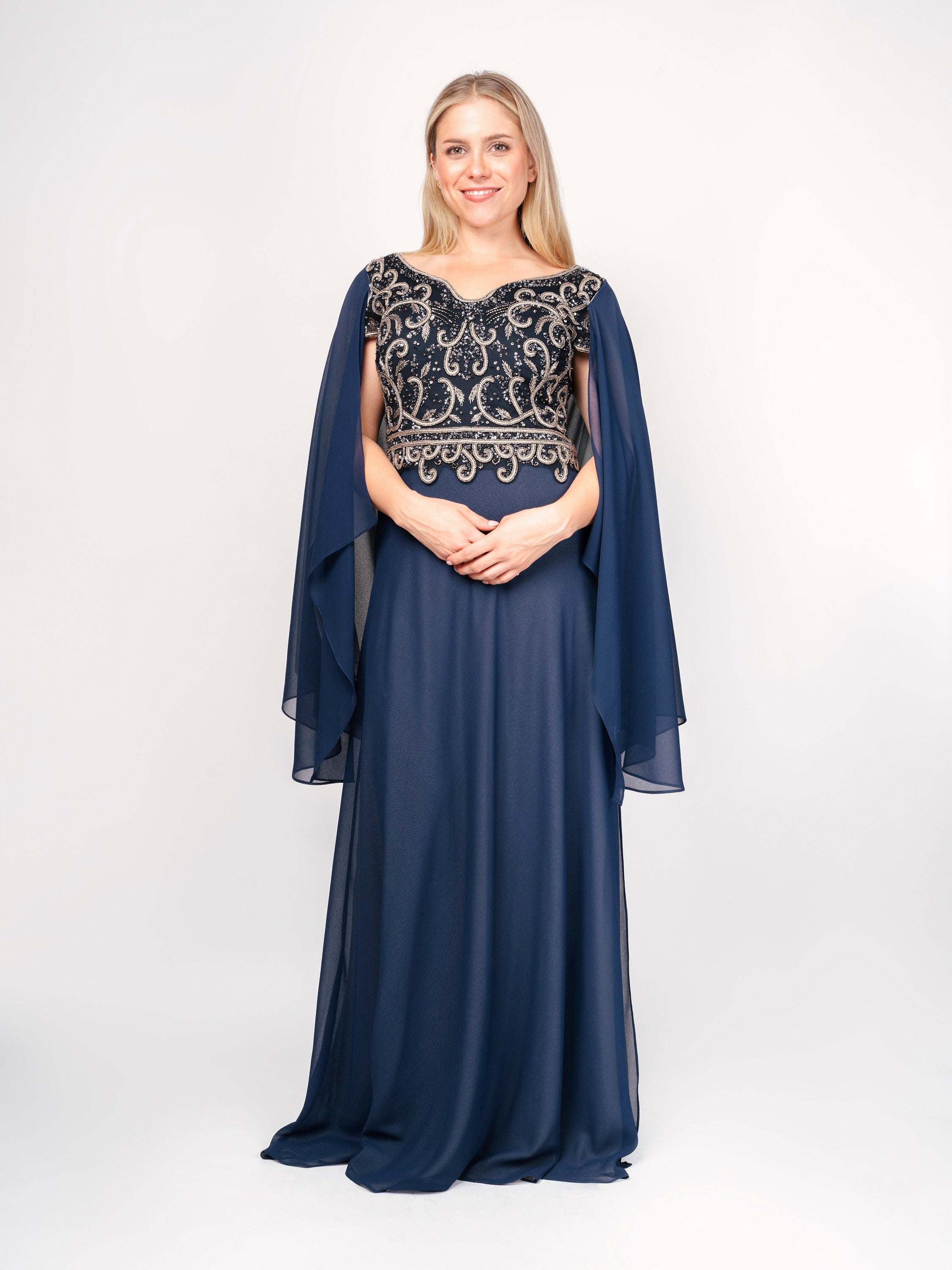 Vestido Azul Marino Madrina
