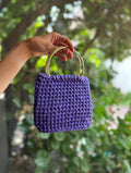 Crochet Bag Morado
