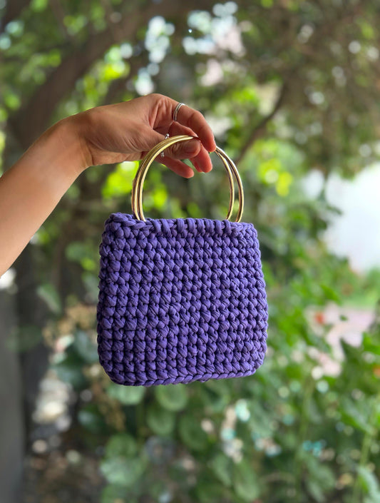 Crochet Bag Morado