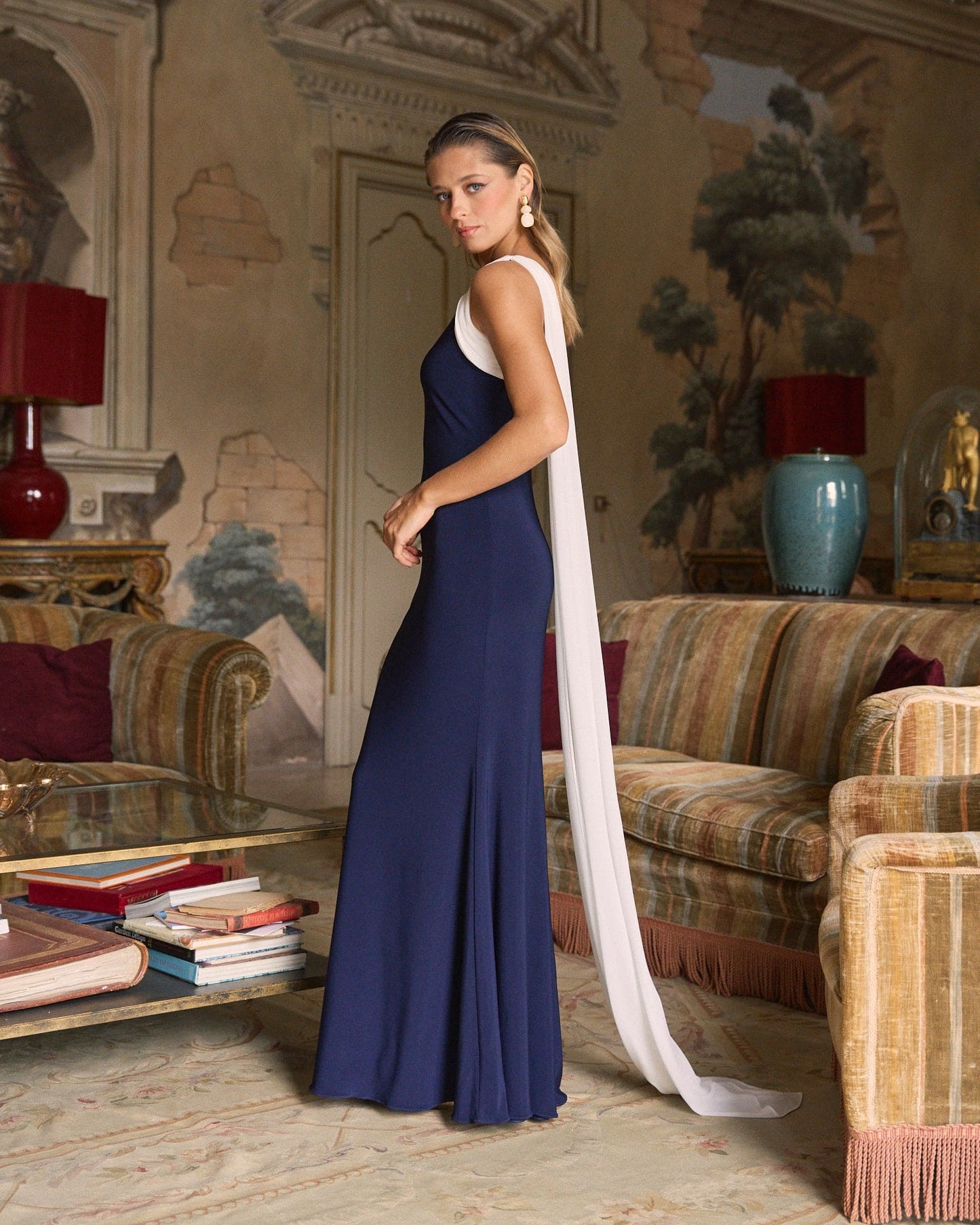 Vestido Largo Helena Marino - Miphai
