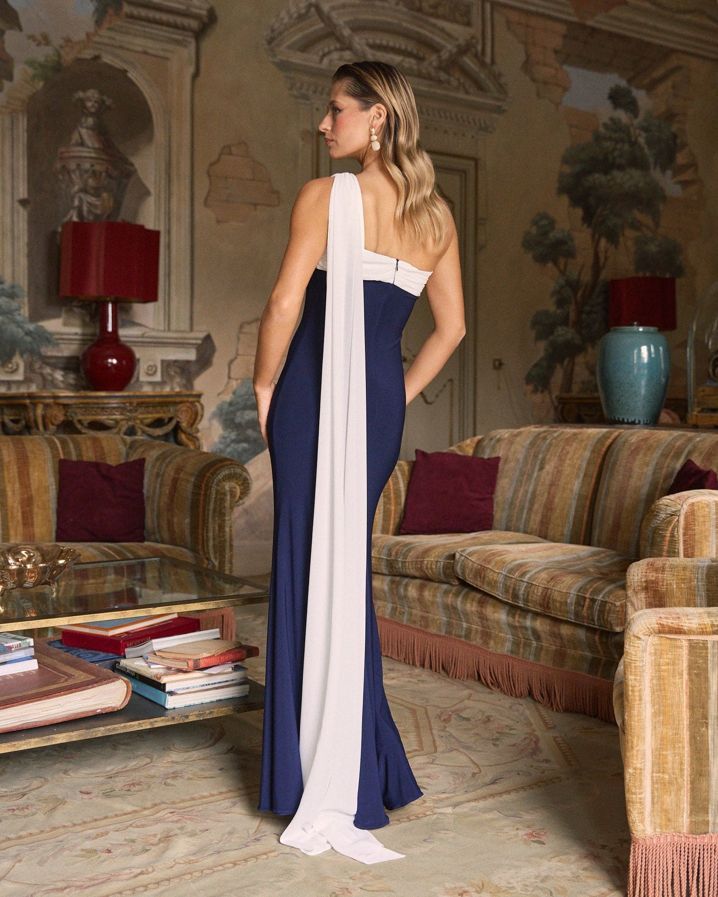 Vestido Largo Helena Marino - Miphai